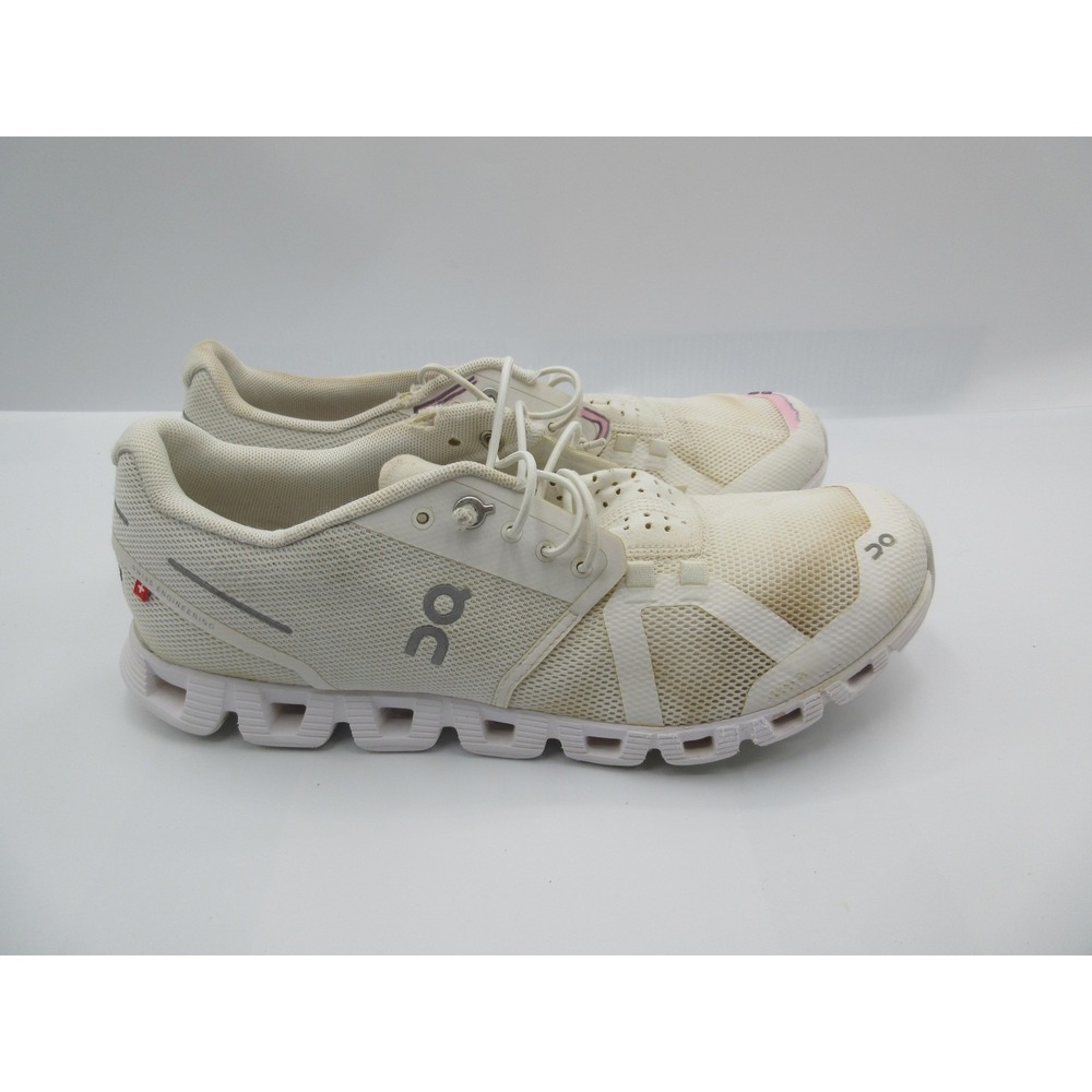 On Running Shoes Womens Size 10 White Cloud CloudTec Mesh Lightweight Swiss